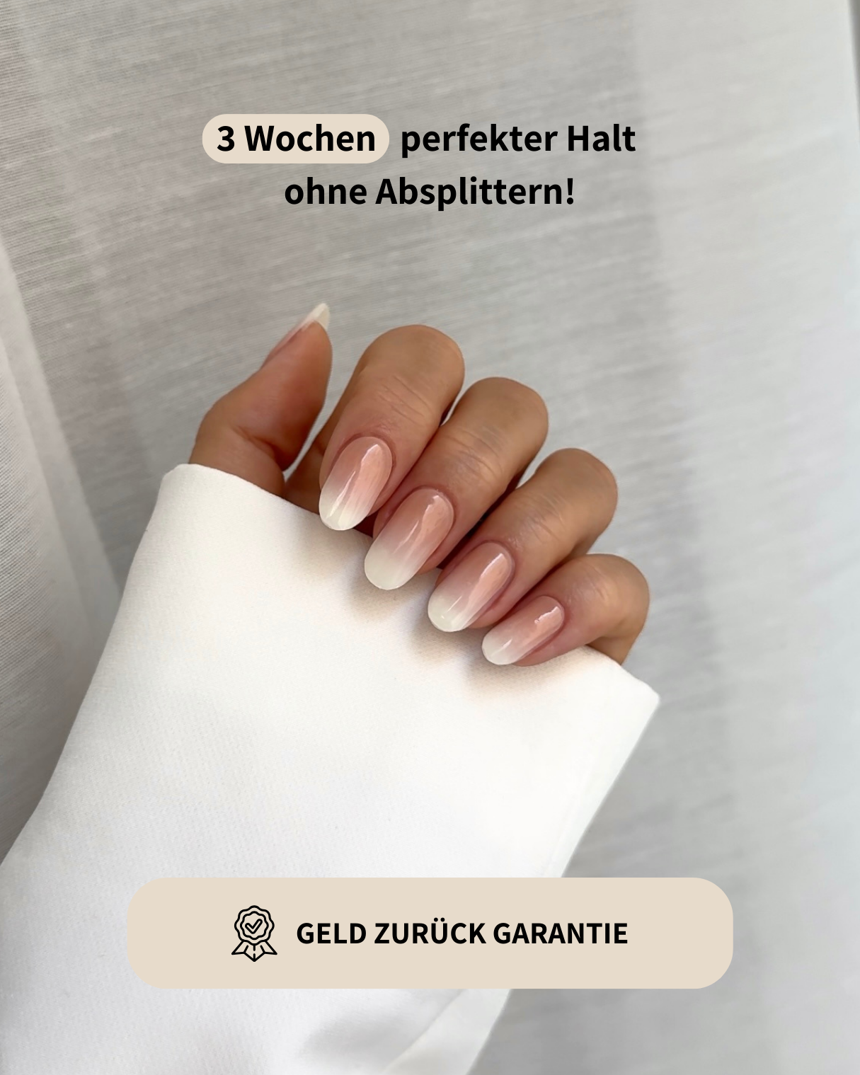 Babyboomer Nude UV Maniküre